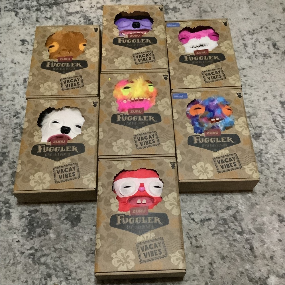 Zuru Fuggler Vacay Vibes Plush Toy Set